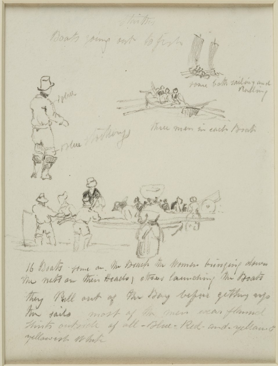 ಟರ್ಕಿ ಮೀನುಗಾರಿಕೆ ದೋಣಿಗಳು by John Wilson Carmichael