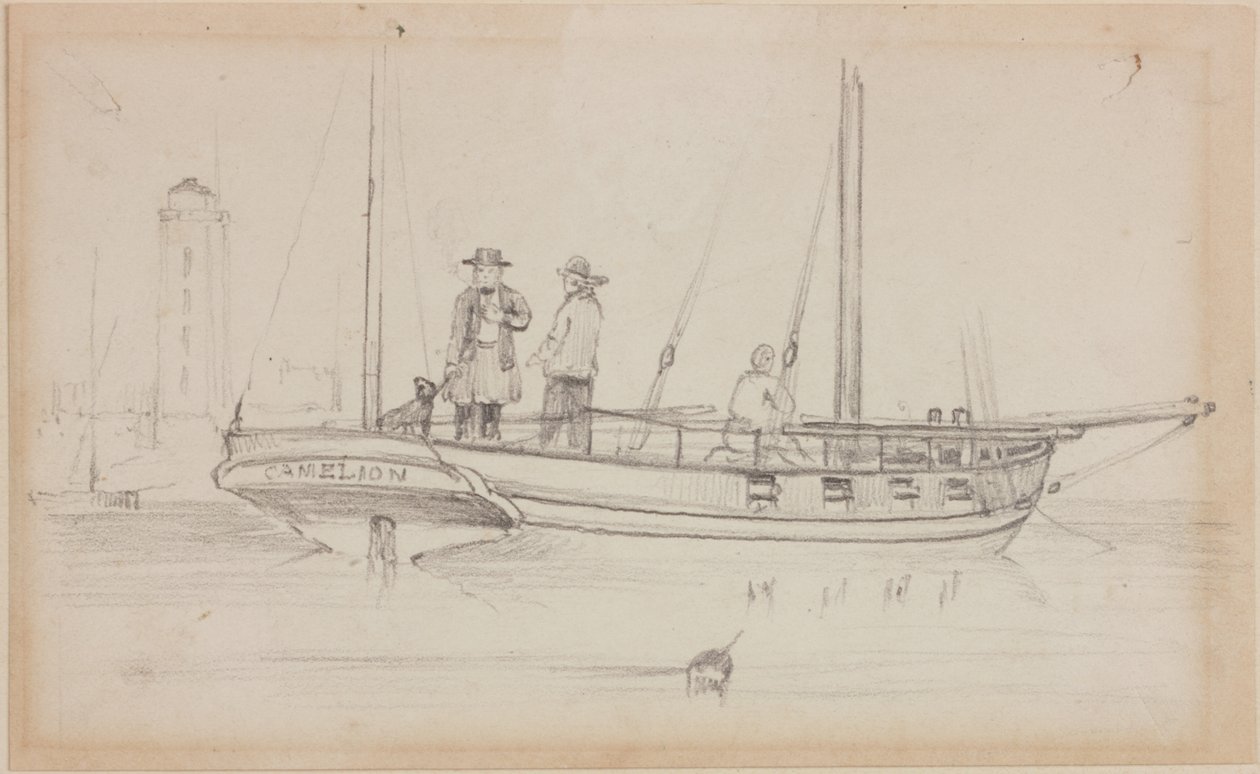 Yelkenli Tekneler - Kalkanlar by John Wilson Carmichael