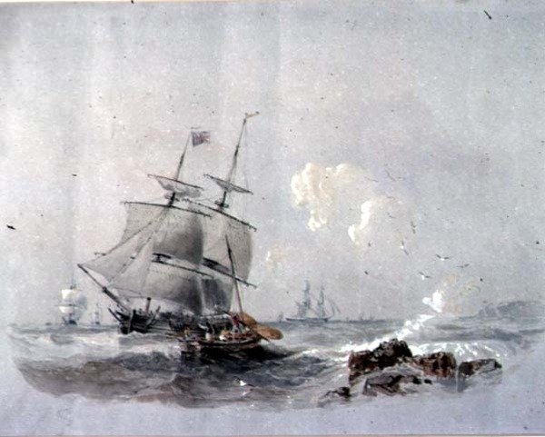 Denizcilik, 19. yüzyıl by John Wilson Carmichael