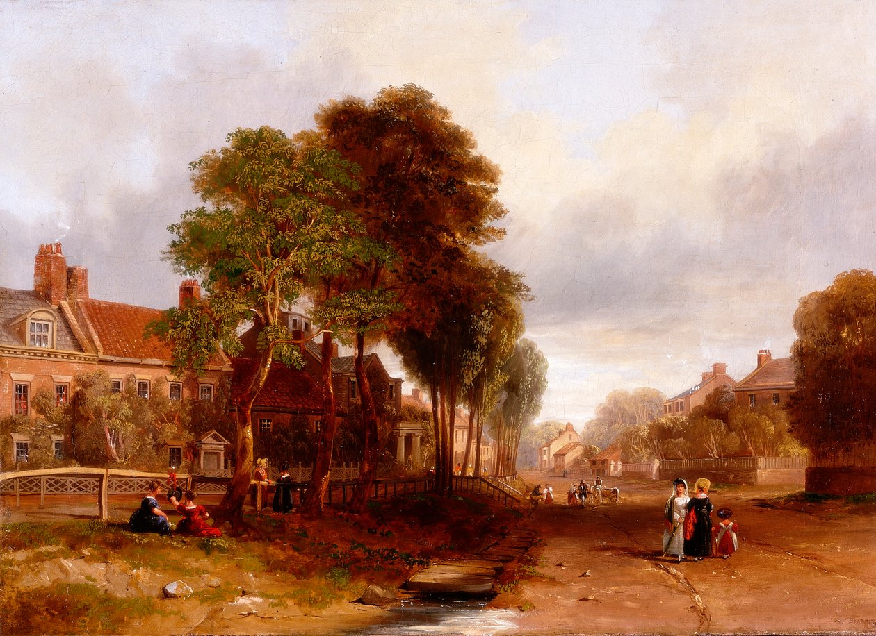Westoe Köyü, 1835 by John Wilson Carmichael