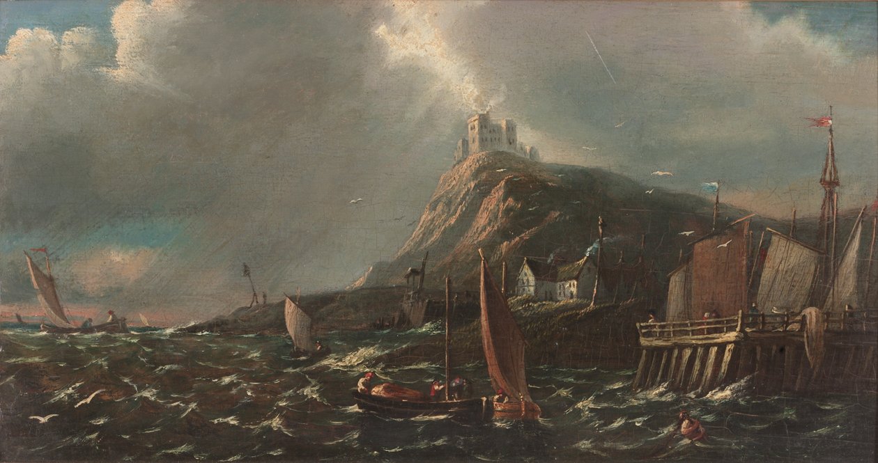 Tantallon Kalesi, Doğu Lothian by John Wilson Ewbank