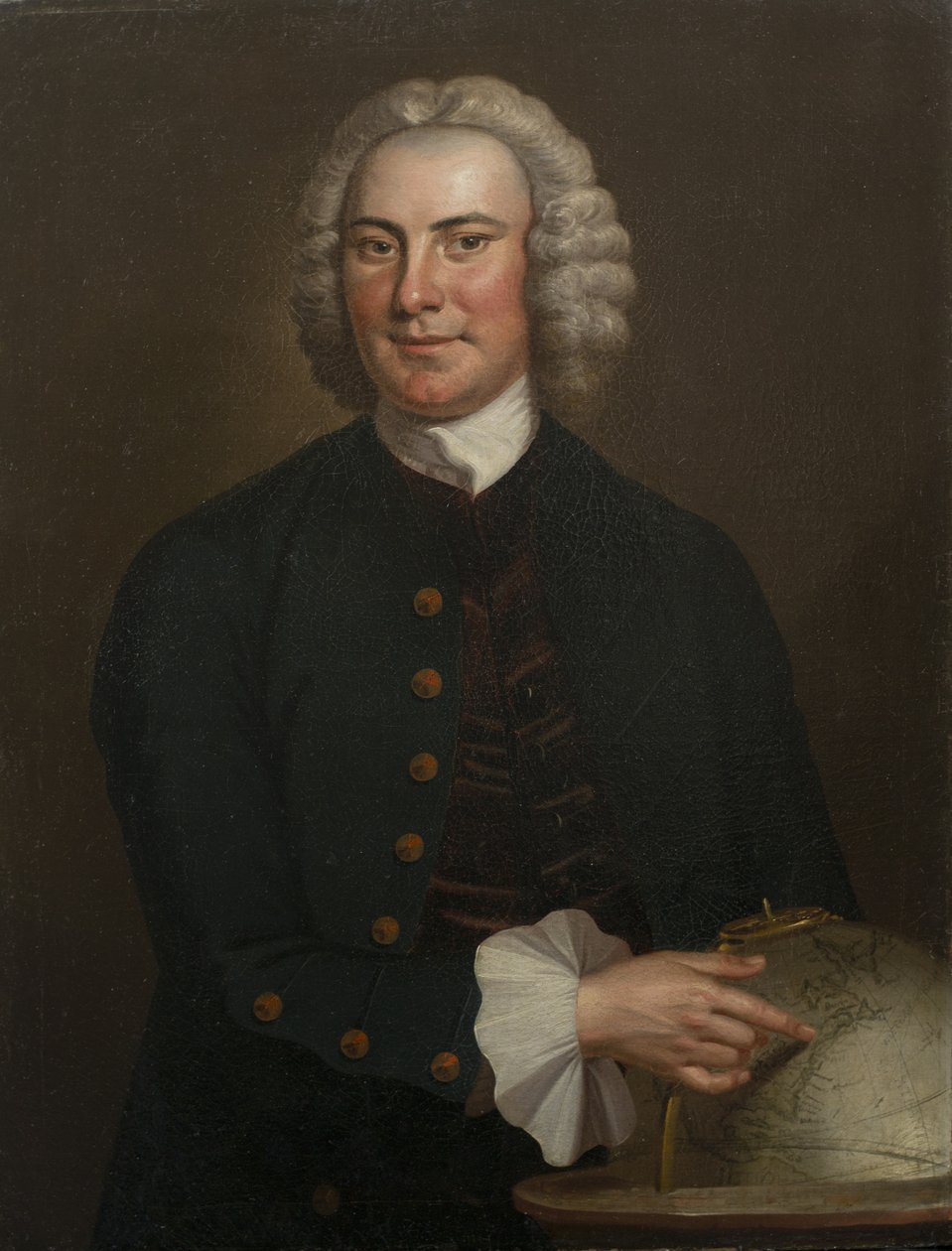 Kaptan John Waddell (1714-1762), 1750 by John Wollaston