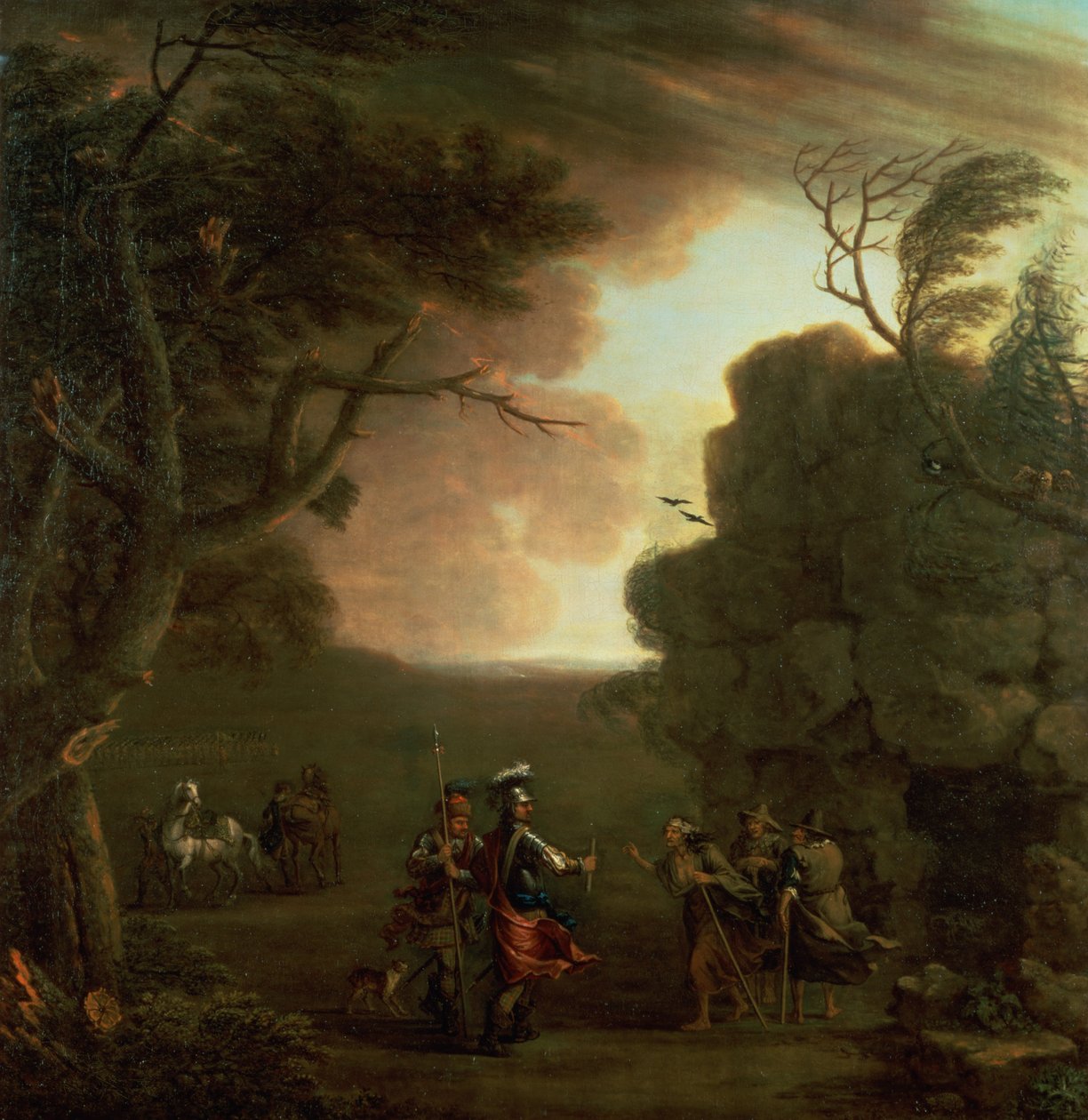 Macbeth ve Üç Cadılar by John Wootton
