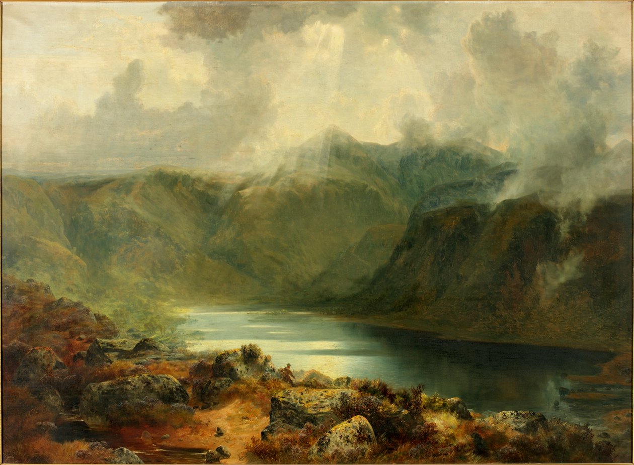 Loch Muick, Aberdeenshire, 1867 by John Wright Oakes