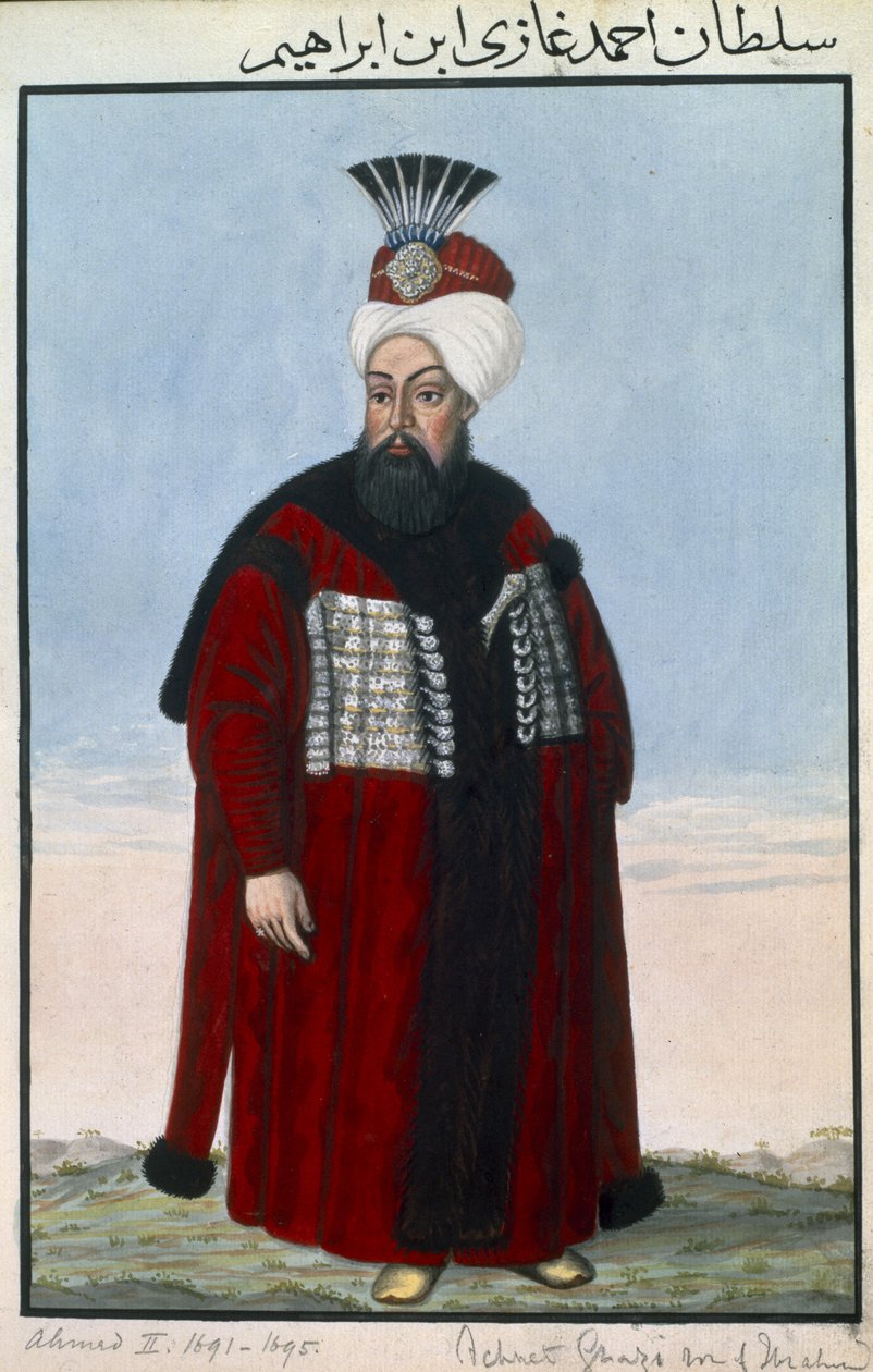 Ahmed (1642-95) Sultan 1691-95, 