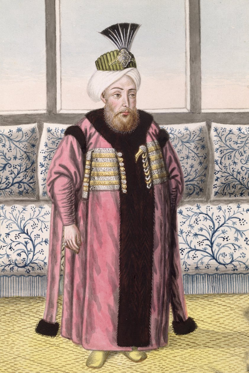 II. Mustafa (1664-1703) Sultan 1695-1703, 