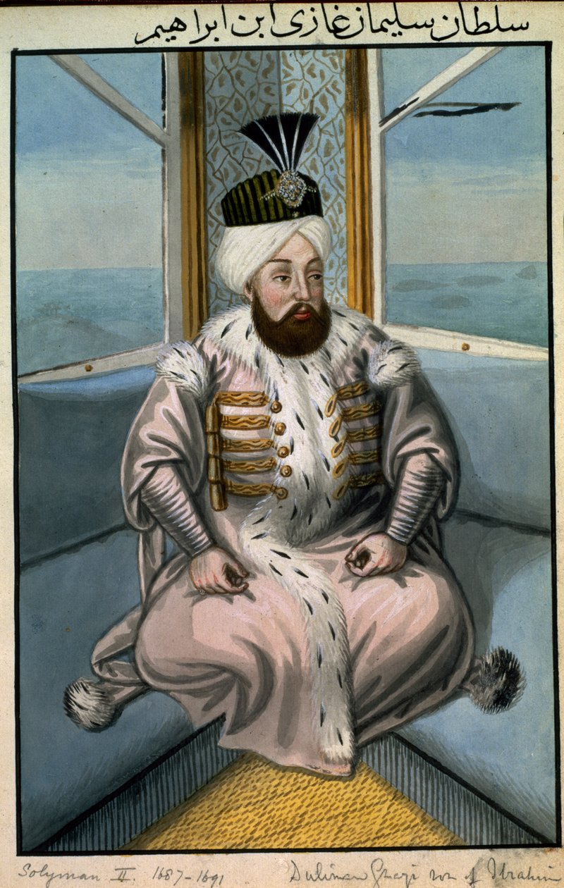 Süleyman II (1642-91) Sultan 1687-91, 