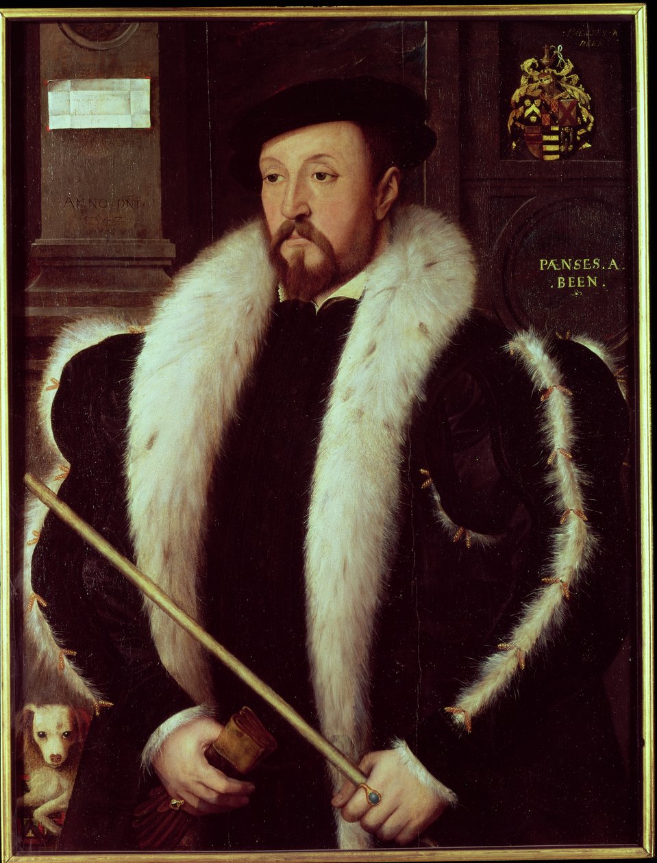 Thomas Wentworth, Nettlestead 1. Baron Wentworth, 1549 (panel) by John Bettes the Younger