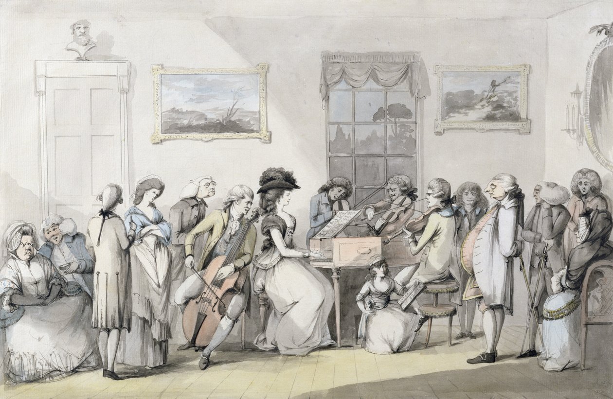 Konser Partisi, 1784 by John the Younger Dunthorne
