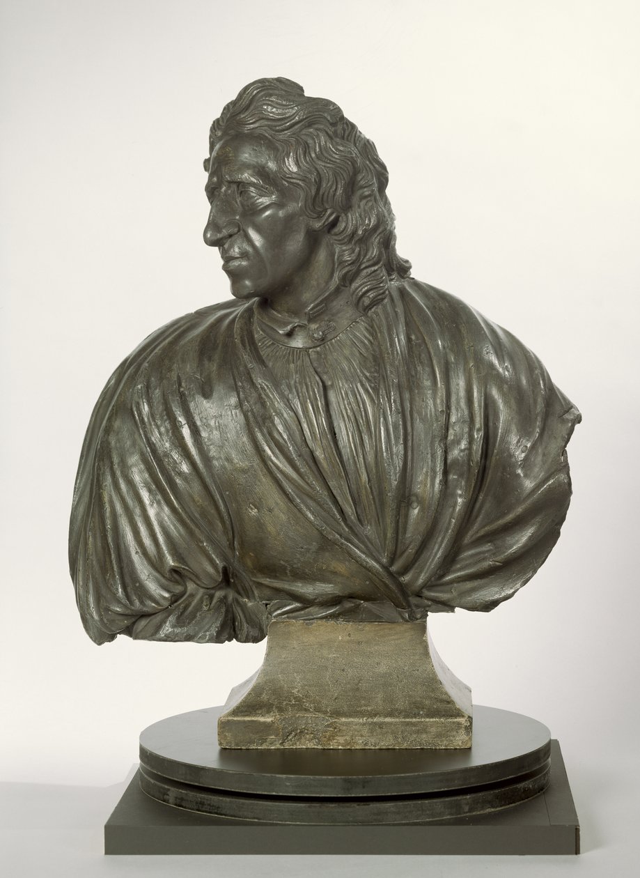 John Locke (1632-1704) c.1700 (kurşun) by John van I Nost