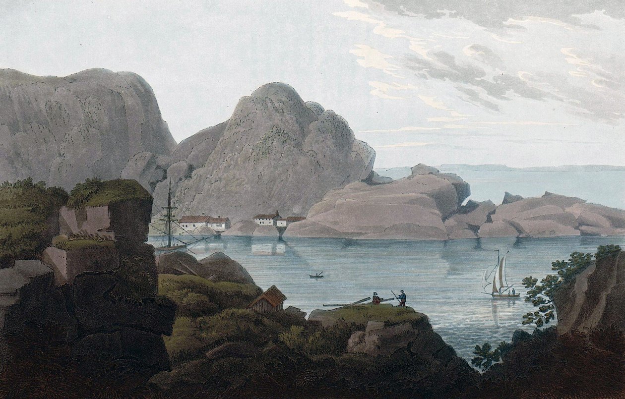 Heliesund ve Hellisöe Adaları by John william Edy