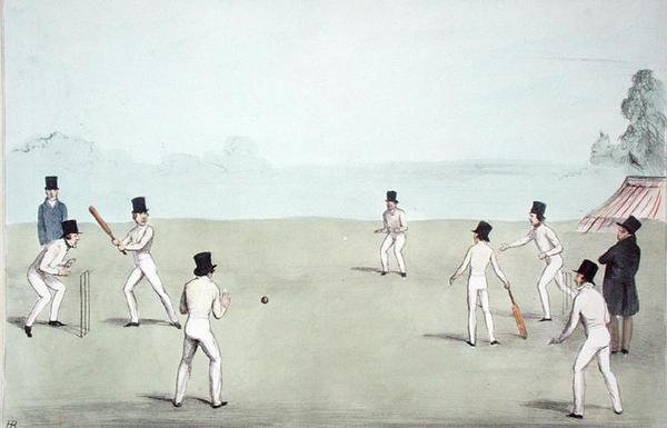 Tatil Eğlencesi, No. 3 (Cricket - A Long Innings) (HB Sketches No. 653), 3 Ekim 1840