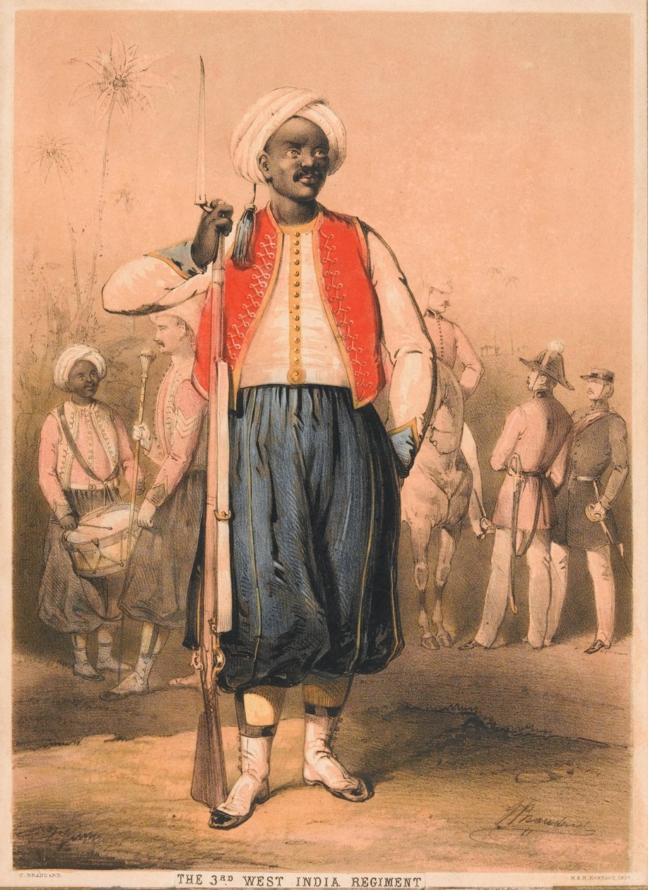 Asker, 3 Batı Hindistan Alayı by John (after) Brandard