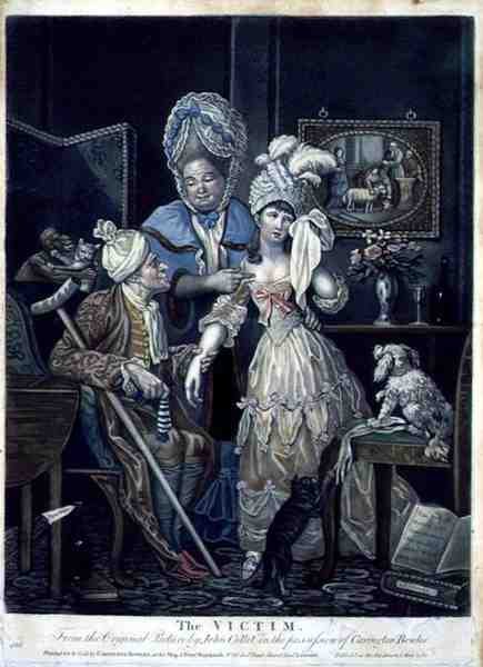 Kurban, bar. Carington Bowles tarafından (fl.1744-93) by John (after) Collet