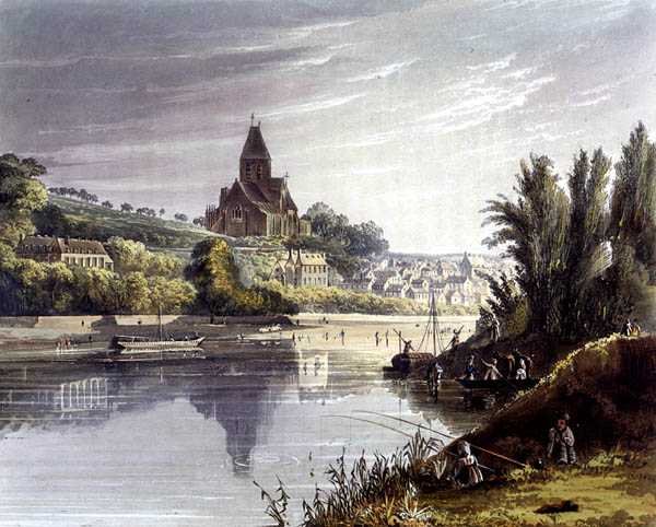 Triel, Thomas Sutherland (d.1785) tarafından oyulmuş 