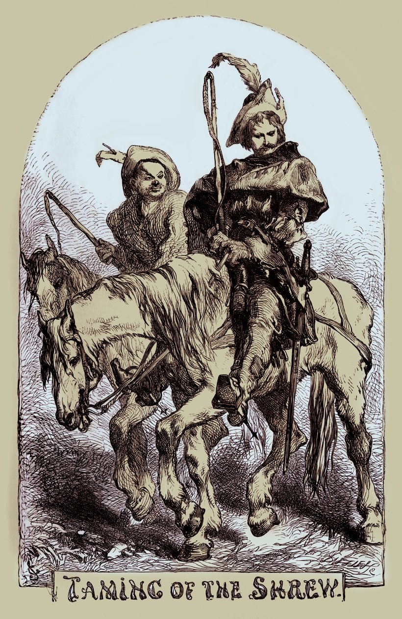 Hırçın Evcilleştirme by John (after) Gilbert