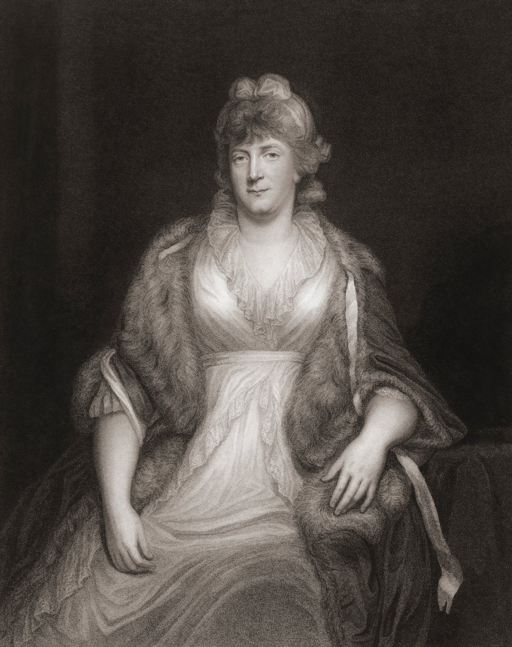 Prusya Prensesi Wilhelmina. Vesika by John (after) Hoppner