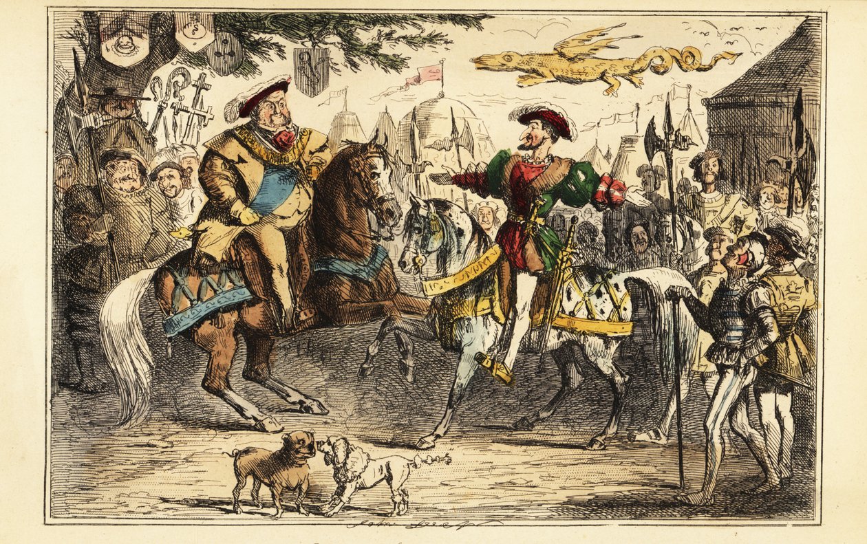 Henry VIII, Fransa Kralı I. Francis ile Altın Kumaş Tarlası