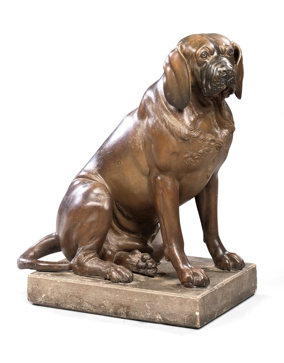 Bir köpeğin George III modeli, c.1760 (ayrıca bkz. 433422) by John (attr. to) Cheere
