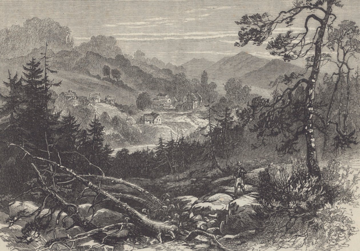 Kanada Sınır Bölgesi (lito) by Walter Charles Mills