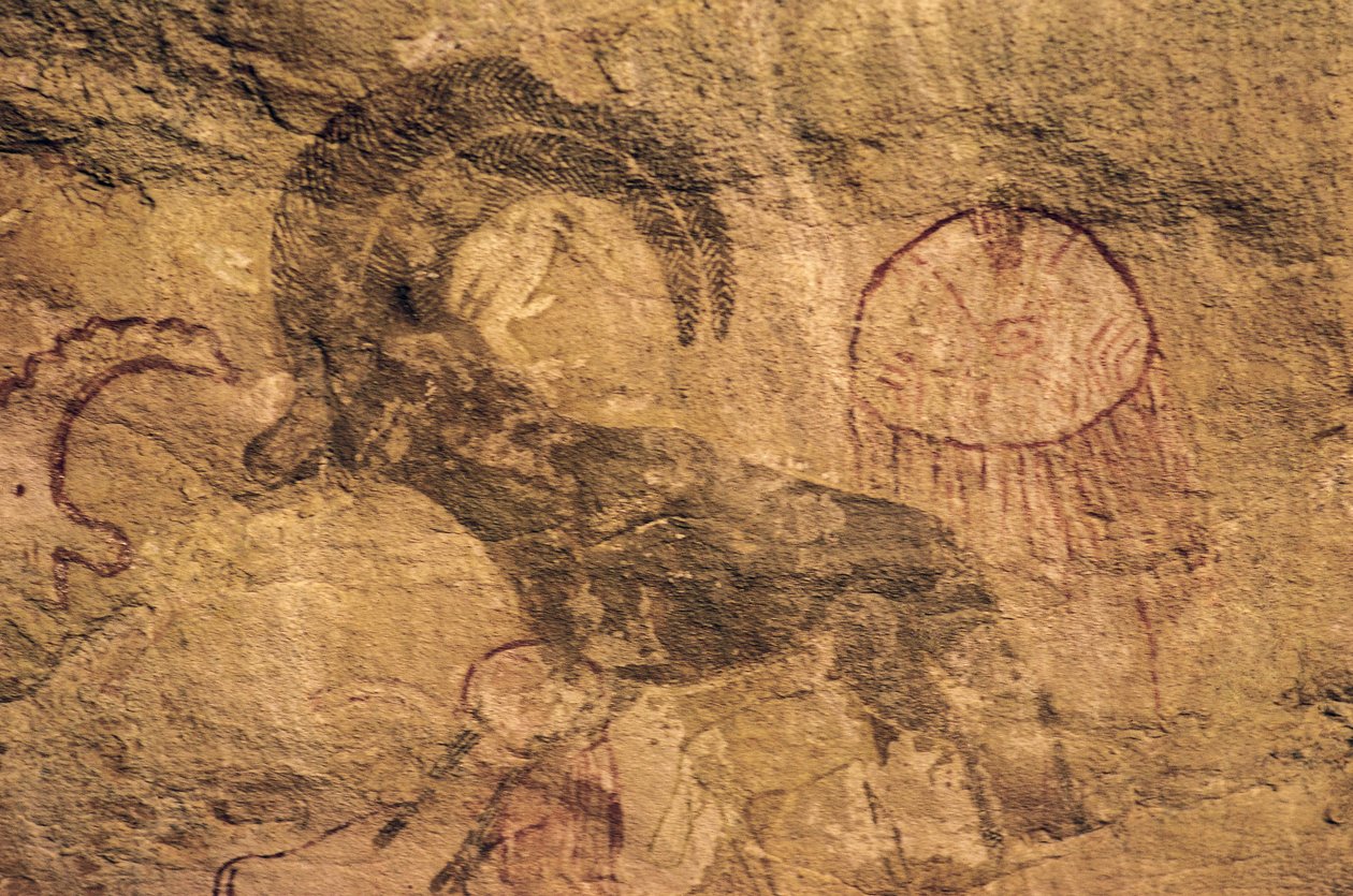 Mouflon, mağara resmi, Tassili n