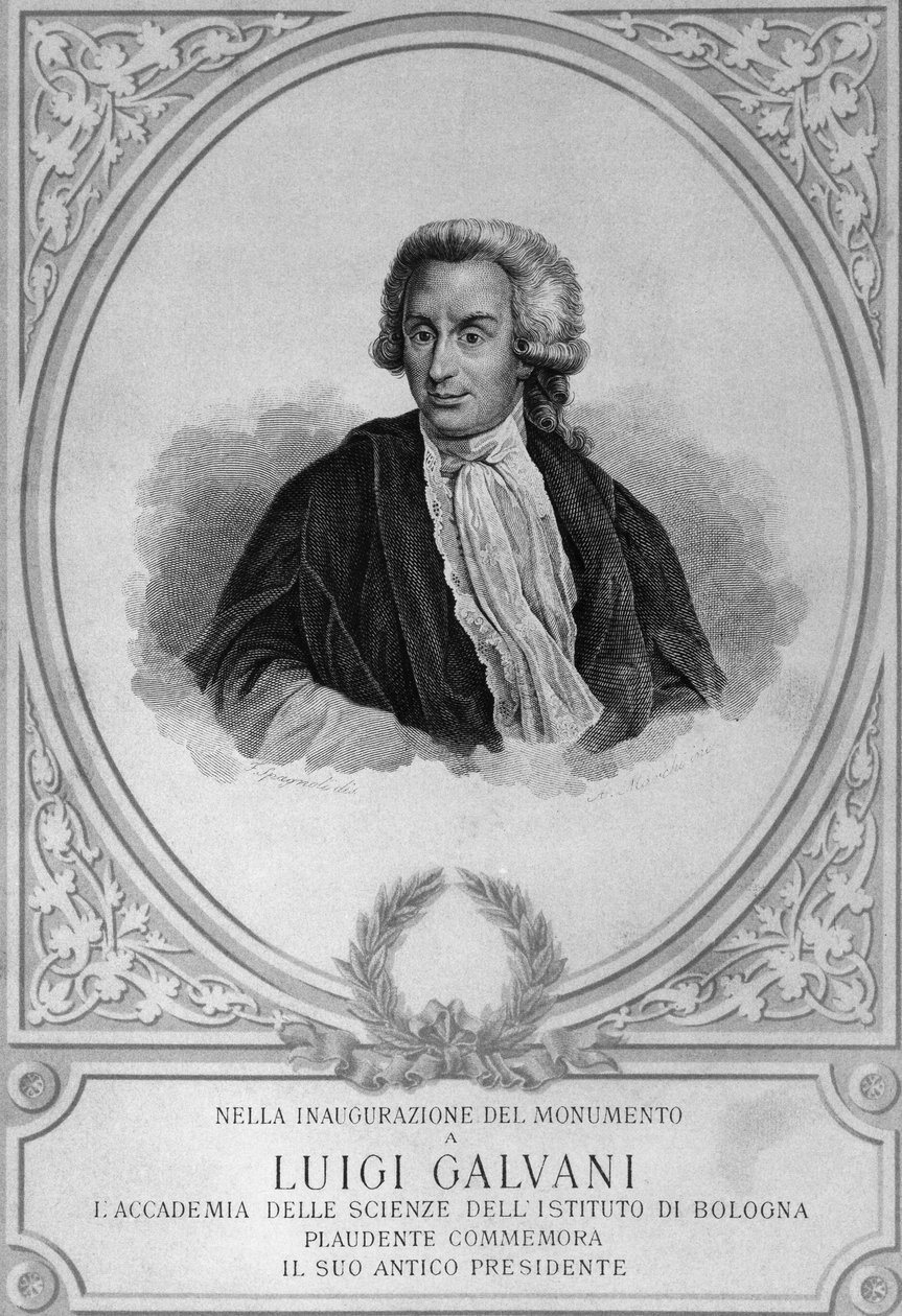 Hayvan elektriğini keşfeden İtalyan fizyolog, fizikçi, biyolog ve anatomist Luigi Galvani
