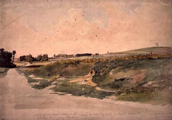 Crecy Savaş Alanı, 26 Ağustos 1346 by John Absolon