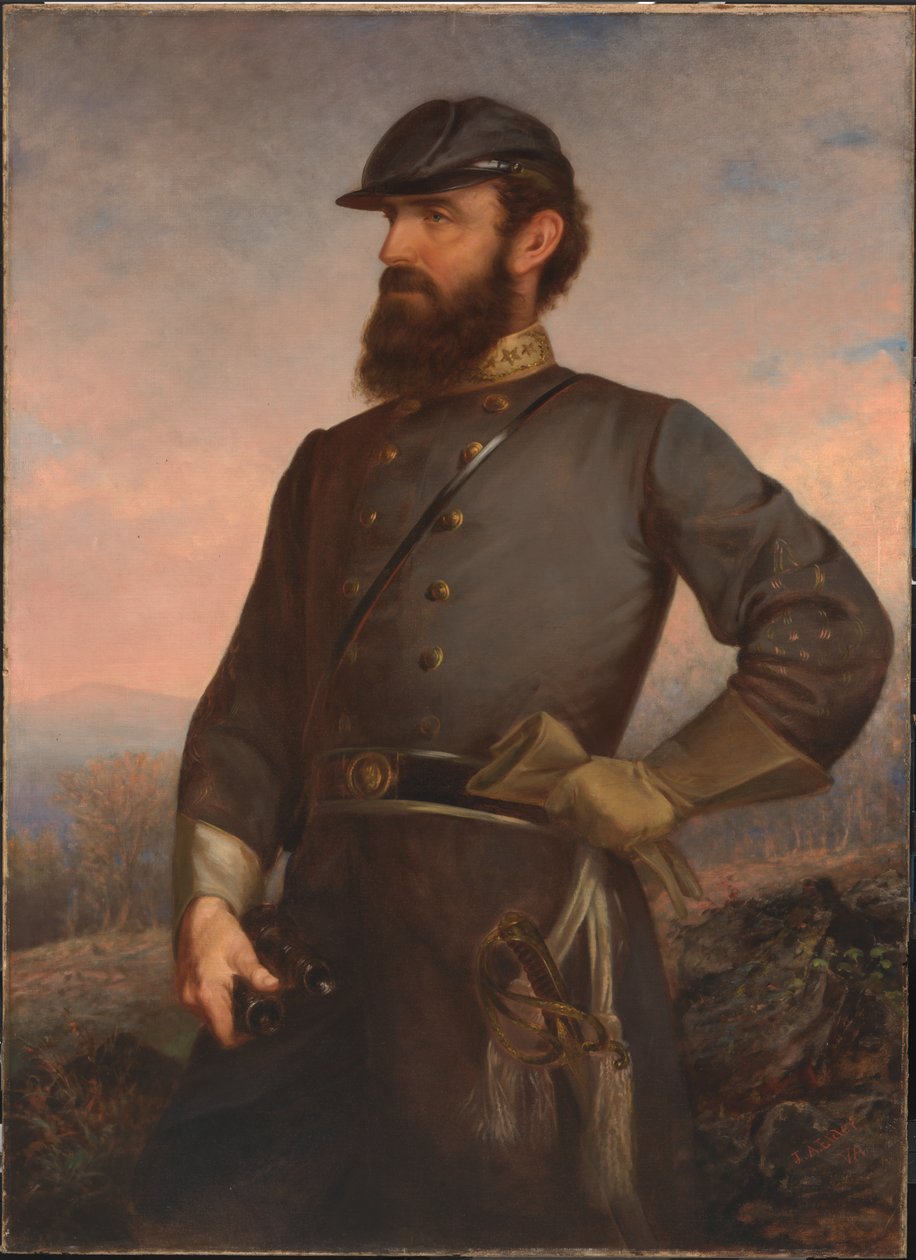 Thomas Jonathan Jackson (1824-1863) by John Adams Elder