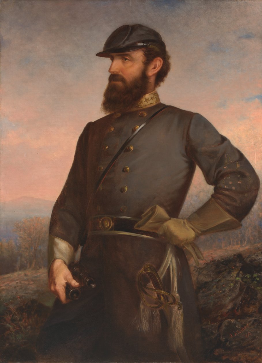 Thomas Jonathan Jackson, 1876. by John Adams Elder