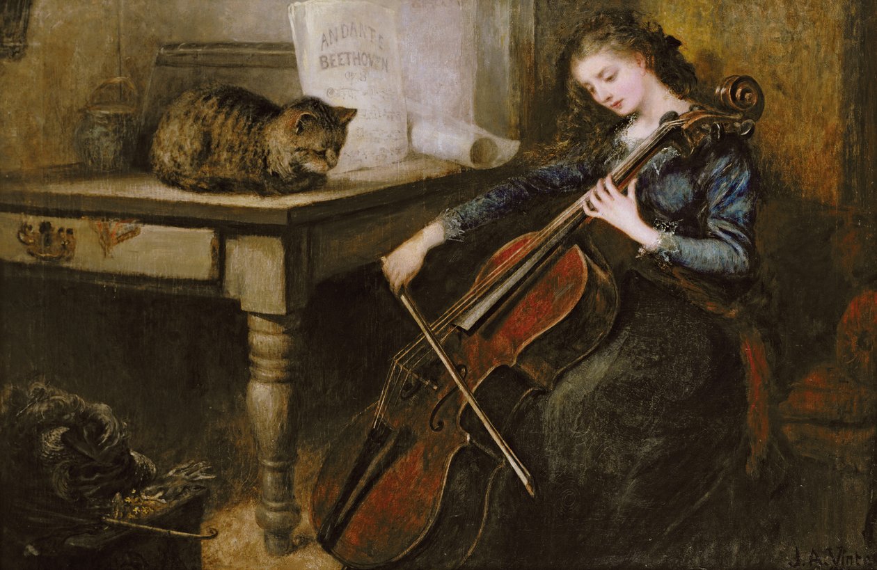 Beethoven Andante by John Alfred Vintner