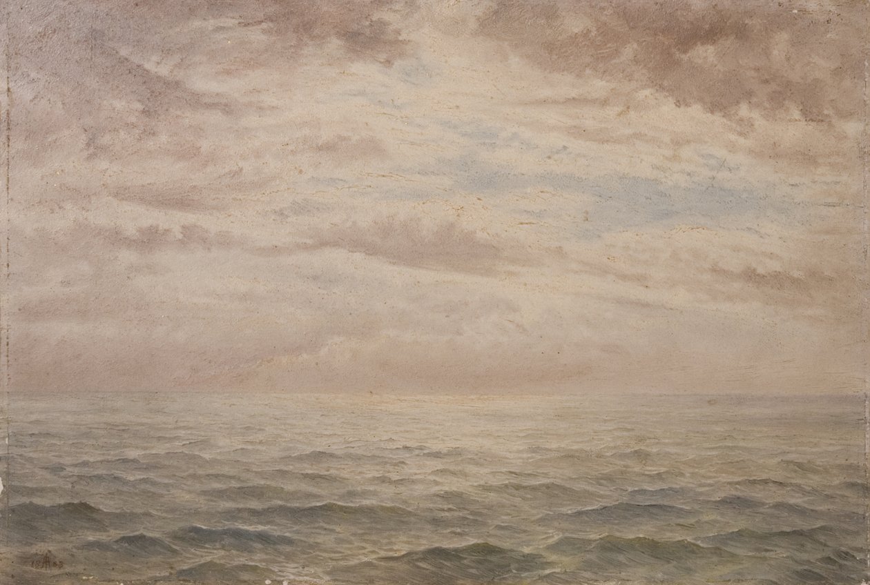 deniz manzarası, 1883 by John Anderson