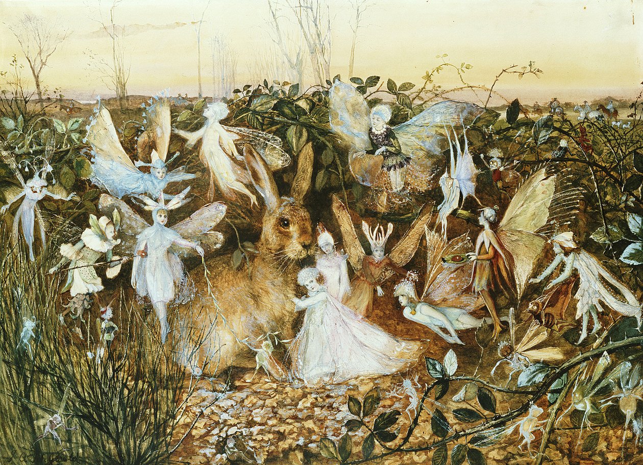 peri alacakaranlık by John Anster Fitzgerald