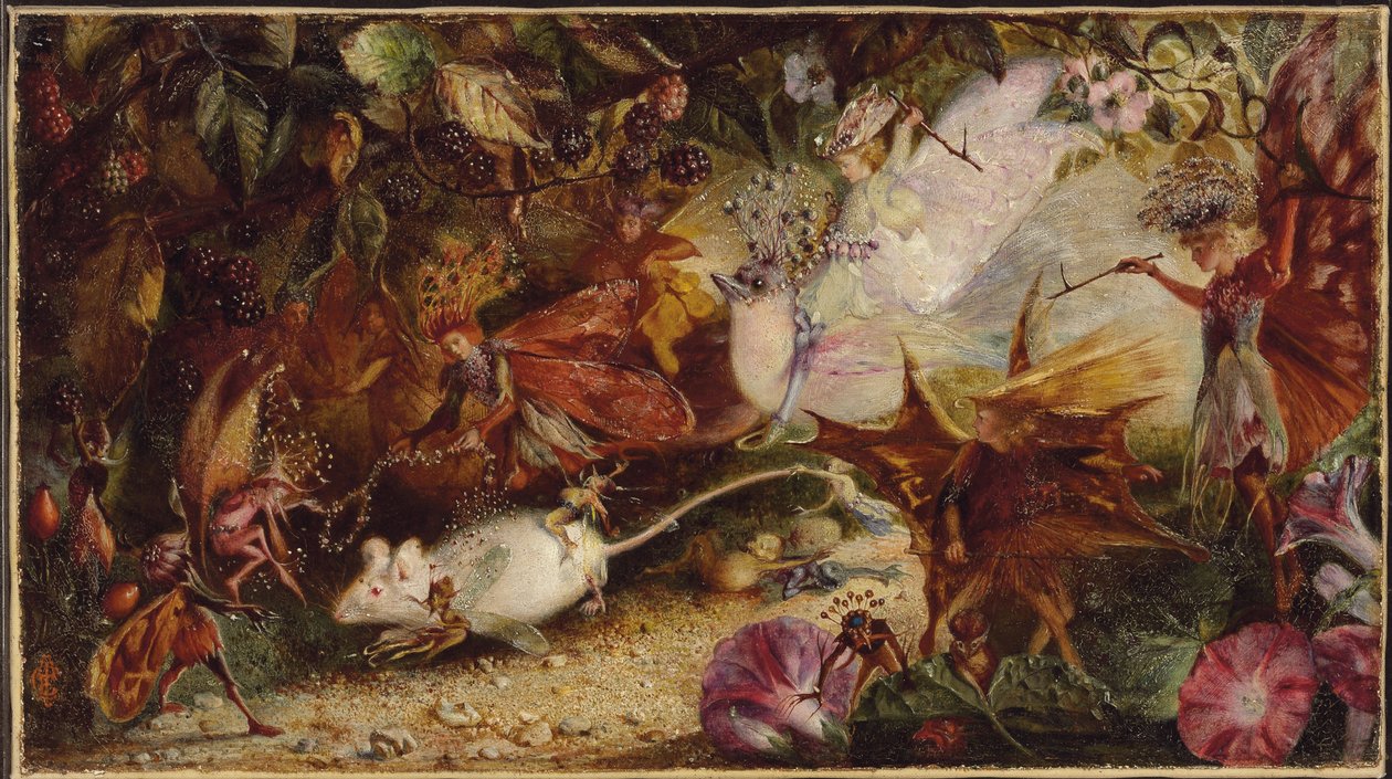 Beyaz Farenin Kovalaması by John Anster Fitzgerald