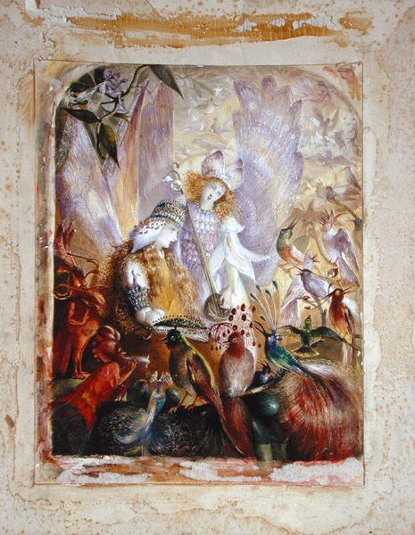 Konser (kağıt üzerine sulu boya) by John Anster Fitzgerald