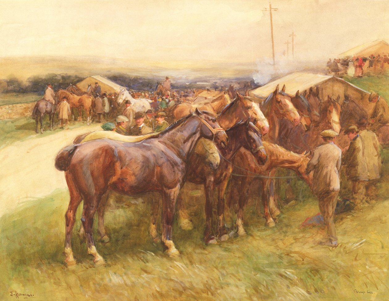 Brough Tepesi by John Atkinson