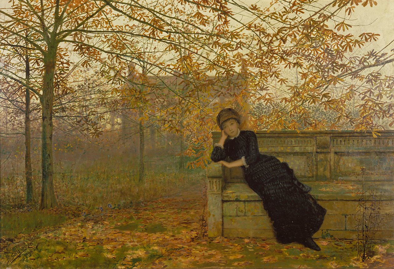 Sonbahar Pişmanlıkları, 1882 by John Atkinson Grimshaw