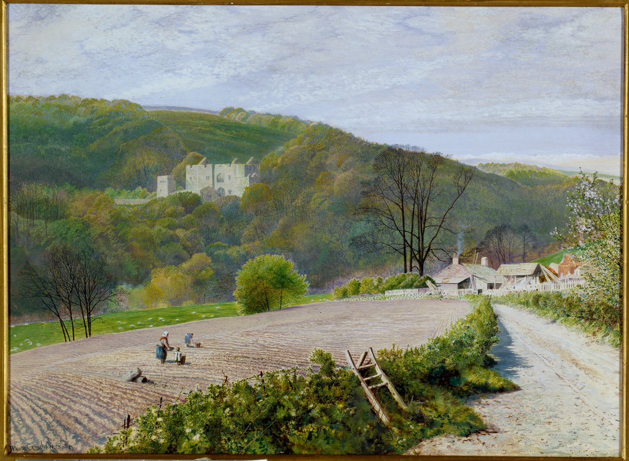 Barden Tower River Wharfe, Yorkshire by John Atkinson Grimshaw