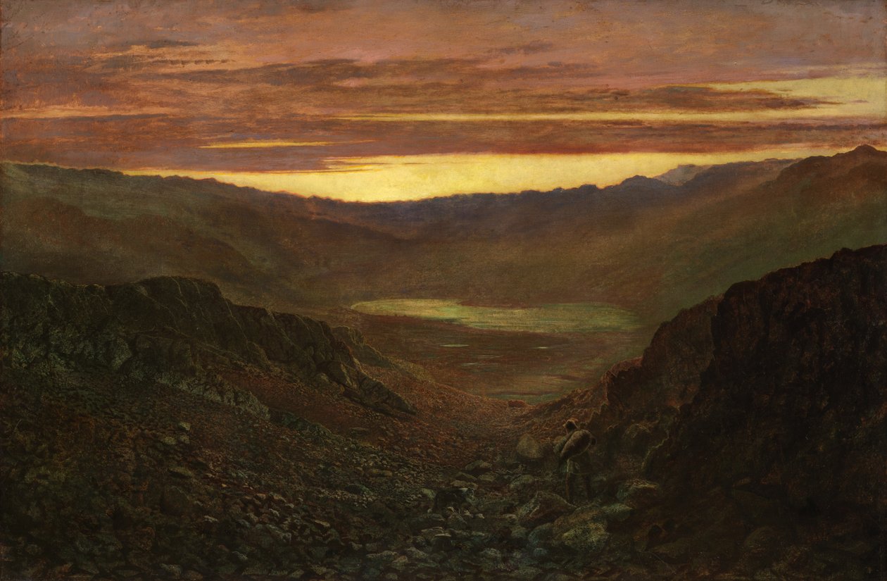 Green Gable Fell at Twilight