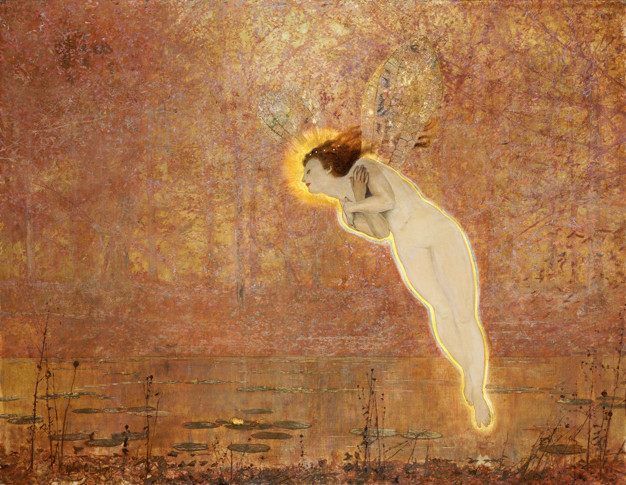 İris by John Atkinson Grimshaw