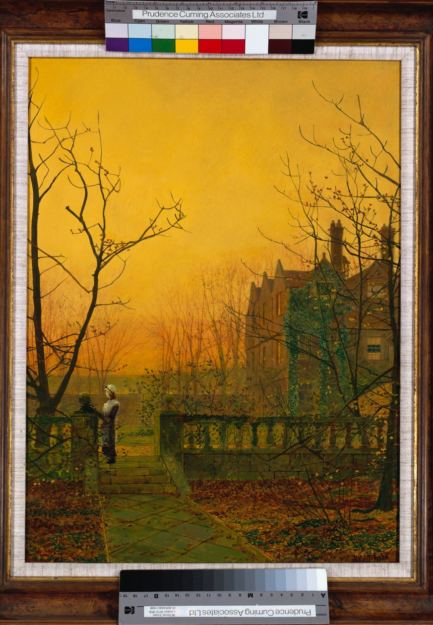 Knostrop Salonu, Leeds by John Atkinson Grimshaw