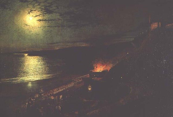 Scarborough: Sic Transit Gloria Mundi by John Atkinson Grimshaw