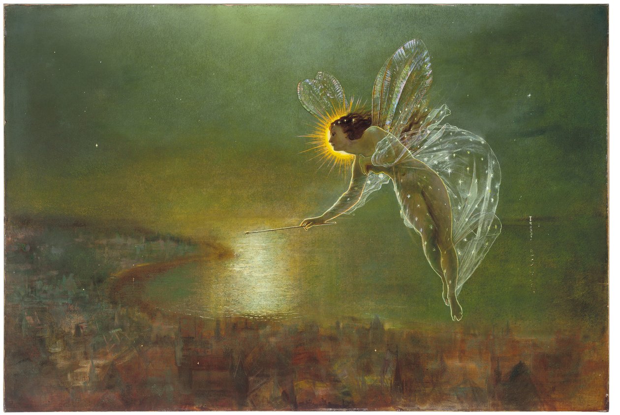 Gecenin Ruhu, 1879 by John Atkinson Grimshaw