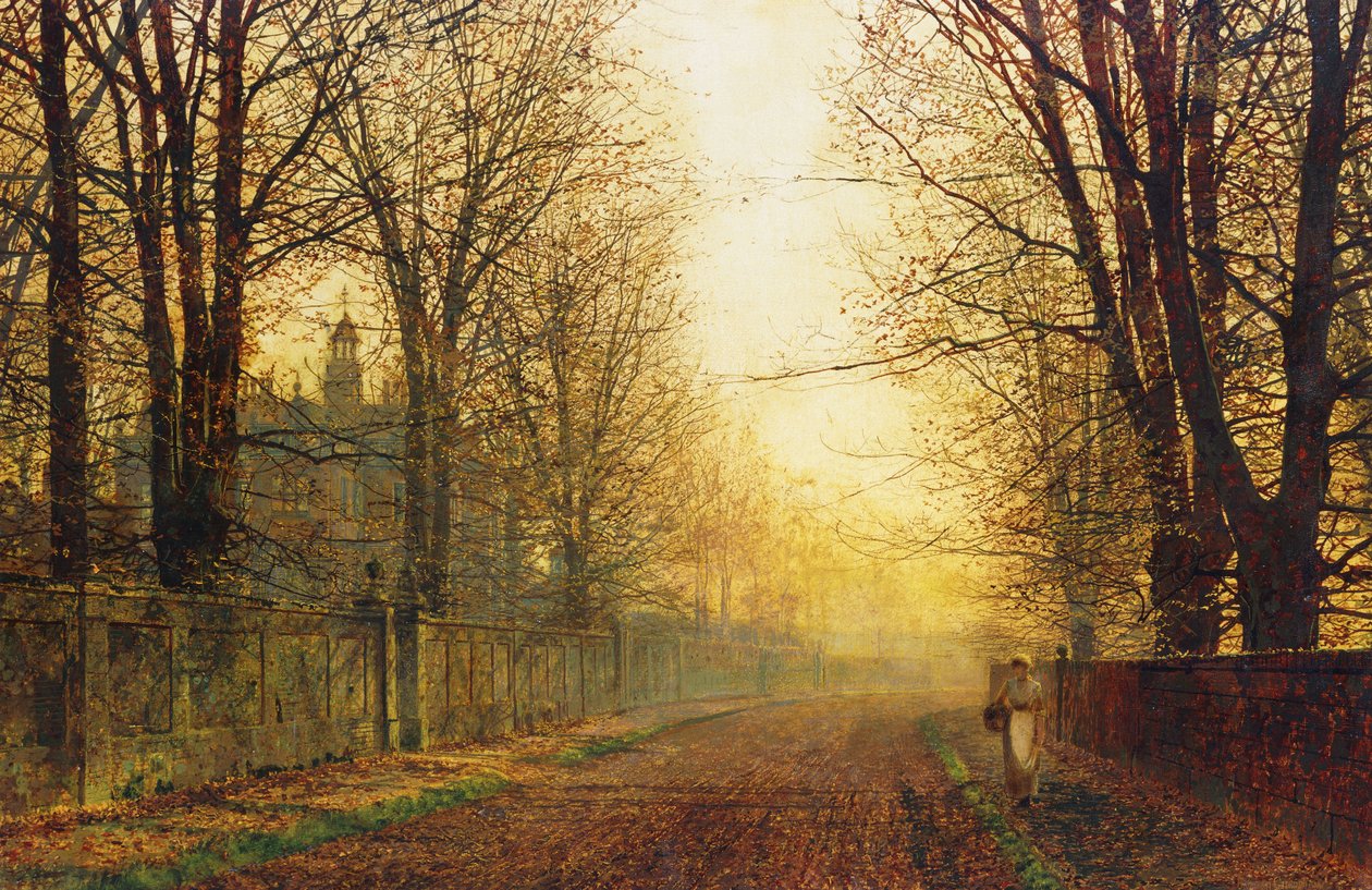 Sonbaharın Altın Zaferi, by John Atkinson Grimshaw