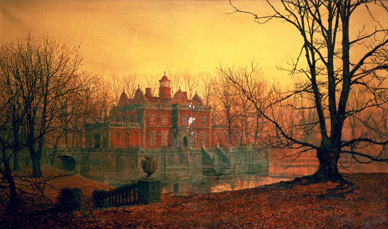 Perili ev by John Atkinson Grimshaw