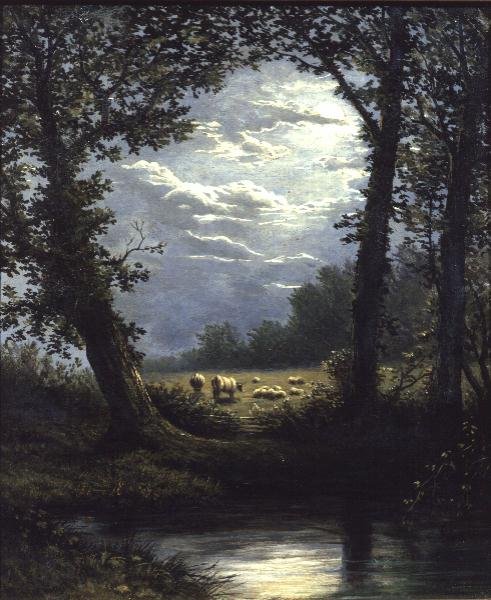 Huzur by John Atkinson Grimshaw