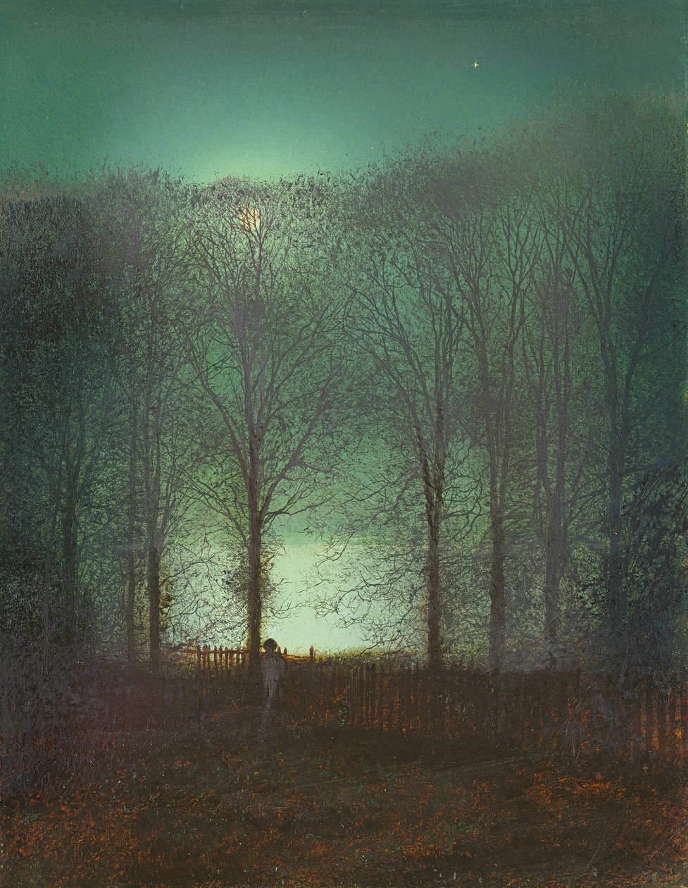 Bilinmeyen resim by John Atkinson Grimshaw