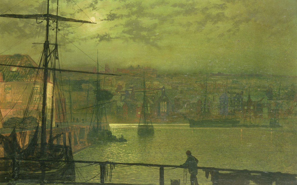 Bilinmeyen resim by John Atkinson Grimshaw