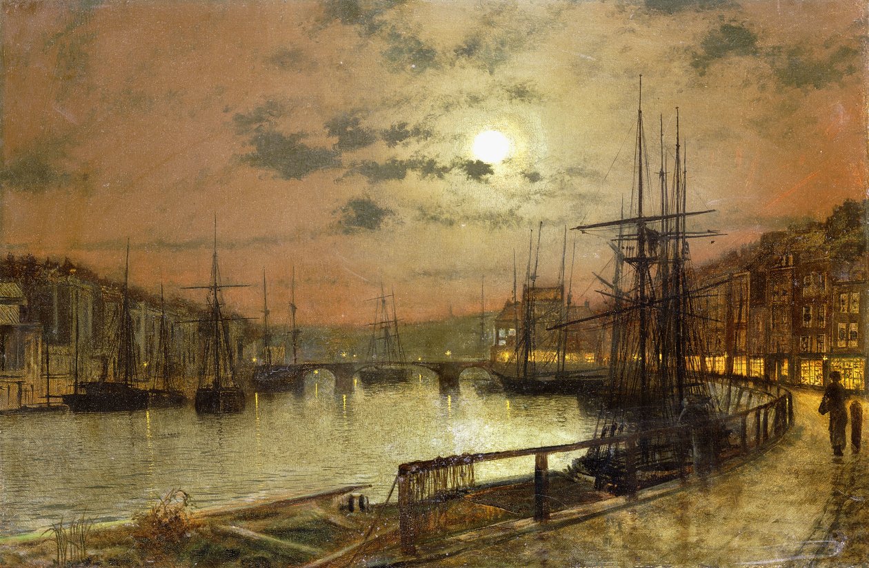 Whitby, by John Atkinson Grimshaw