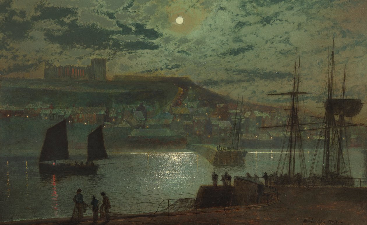 Whitby Limanı by John Atkinson Grimshaw