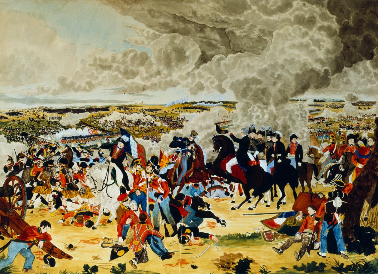 Waterloo Savaşı, 18 Haziran 1815 1888 by John Atkinson II